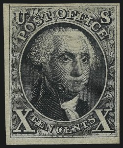 Sale 1067, Lot 875, 1847 Issue and 1875 Reproduction of 1847 Issue (Scott 1-4)