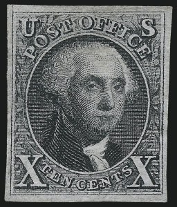 Sale 1067, Lot 876, 1847 Issue and 1875 Reproduction of 1847 Issue (Scott 1-4)