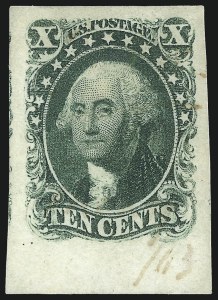 Sale 1067, Lot 897, 1c-12c 1851 Issue (Scott 5A-17)