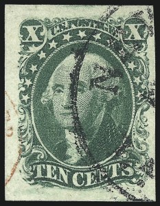 Sale 1067, Lot 900, 1c-12c 1851 Issue (Scott 5A-17)