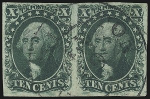 Sale 1067, Lot 906, 1c-12c 1851 Issue (Scott 5A-17)