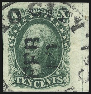 Sale 1067, Lot 910, 1c-12c 1851 Issue (Scott 5A-17)