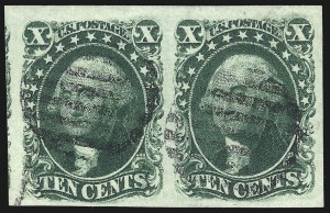 Sale 1067, Lot 913, 1c-12c 1851 Issue (Scott 5A-17)