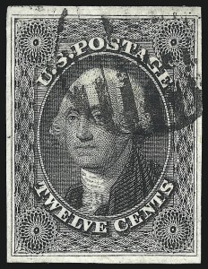 Sale 1067, Lot 918, 1c-12c 1851 Issue (Scott 5A-17)
