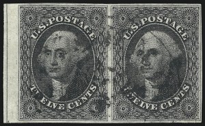 Sale 1067, Lot 920, 1c-12c 1851 Issue (Scott 5A-17)