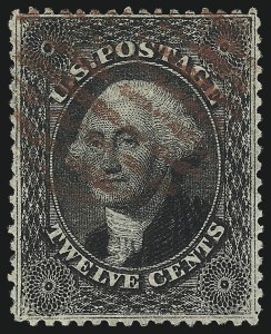 Sale 1067, Lot 981, 10c-90c 1857-60 Issue (Scott 31-39)