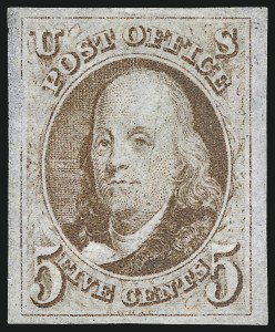 Sale 1068, Lot 1, 1847 Issue and 1875 Reproduction of 1847 Issue