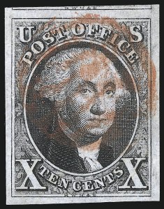 Sale Number 1068, Lot Number 10, 1847 Issue and 1875 Reproduction of 1847 Issue
