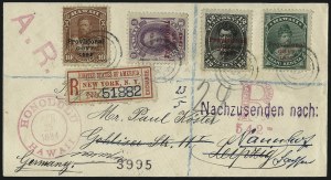 Sale 1068, Lot 1003, Hawaii: 1893 Provisional Ovpts.