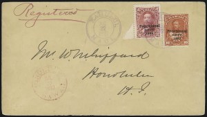 Sale 1068, Lot 1007, Hawaii: 1893 Provisional Ovpts.