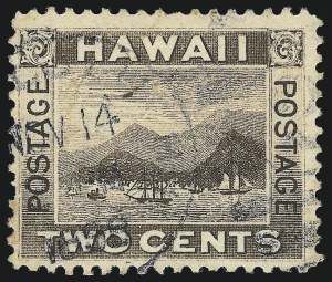 Sale 1068, Lot 1013, Hawaii: 1894-98 Final Issue thru Back-of-Book