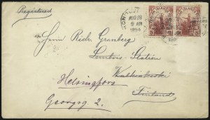 Sale 1068, Lot 1022, Hawaii: 1894-98 Final Issue thru Back-of-Book