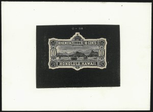 Sale 1068, Lot 1026, Hawaii: 1894-98 Final Issue thru Back-of-Book