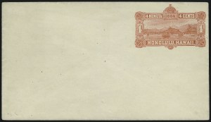 Sale 1068, Lot 1030, Hawaii: 1894-98 Final Issue thru Back-of-Book