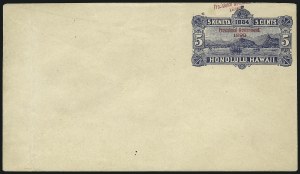 Sale 1068, Lot 1033, Hawaii: 1894-98 Final Issue thru Back-of-Book