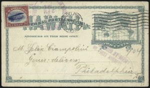 Sale 1068, Lot 1041, Hawaii: 1894-98 Final Issue thru Back-of-Book