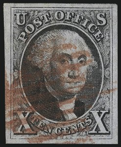 Sale 1068, Lot 12, 1847 Issue and 1875 Reproduction of 1847 Issue