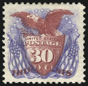 Sale 1068, Lot 132, 1869 Pictorial Issue and 1875 Re-Issue