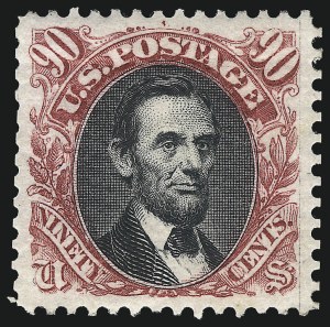 Sale 1068, Lot 133, 1869 Pictorial Issue and 1875 Re-Issue