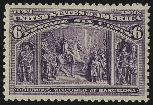 Sale 1068, Lot 182, 1893 Columbian thru 1894-98 Issues