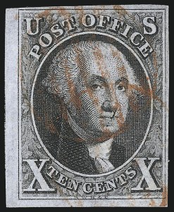 Sale 1068, Lot 21, 1847 Issue and 1875 Reproduction of 1847 Issue