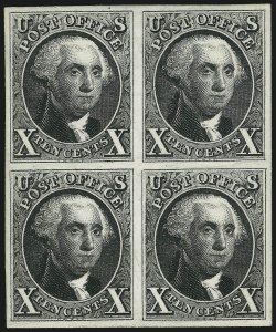 Sale 1068, Lot 22, 1847 Issue and 1875 Reproduction of 1847 Issue