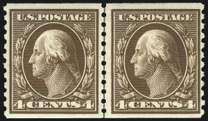 Sale 1068, Lot 269, Washington-Franklin Issues