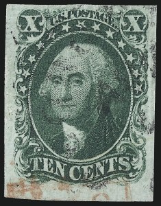 Sale Number 1068, Lot Number 27, 1851 Issue