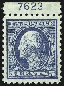 Sale 1068, Lot 276, Washington-Franklin Issues