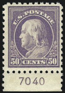 Sale 1068, Lot 284, Washington-Franklin Issues