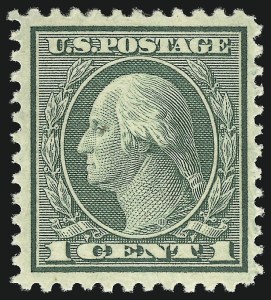 Sale 1068, Lot 311, Washington-Franklin Issues