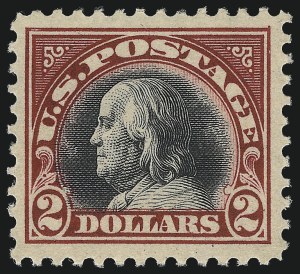 Sale 1068, Lot 314, Washington-Franklin Issues