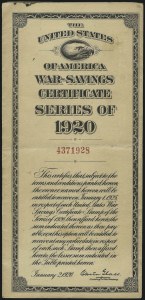 Sale 1068, Lot 475, Postal Savings