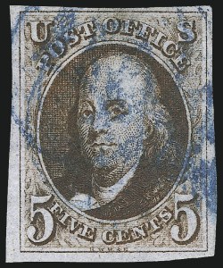 Sale 1068, Lot 6, 1847 Issue and 1875 Reproduction of 1847 Issue