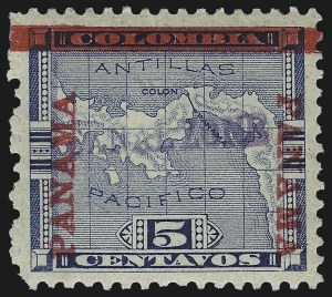 Sale 1068, Lot 607, U.S. Possessions: Canal Zone