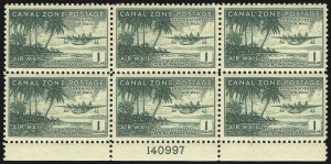 Sale 1068, Lot 633, U.S. Possessions: Canal Zone