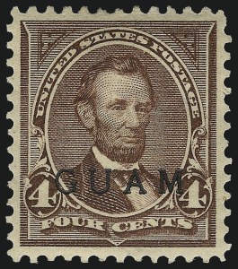 Sale 1068, Lot 713, U.S. Possessions: DWI thru Guam