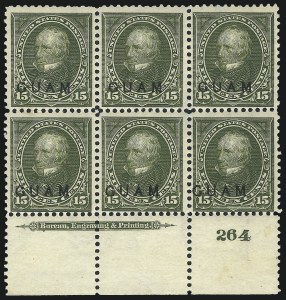 Sale 1068, Lot 719, U.S. Possessions: DWI thru Guam