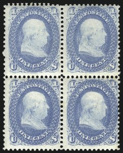 Sale 1068, Lot 72, Specialized 1c 1861-66 Issue