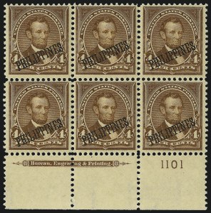 Sale 1068, Lot 731, U.S. Possessions: Philippines, thru 1926