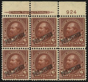 Sale 1068, Lot 733, U.S. Possessions: Philippines, thru 1926