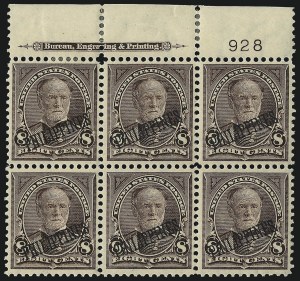 Sale 1068, Lot 736, U.S. Possessions: Philippines, thru 1926