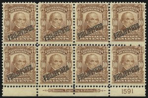 Sale 1068, Lot 747, U.S. Possessions: Philippines, thru 1926