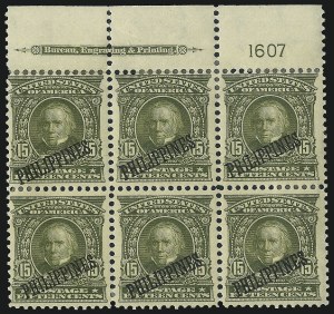 Sale 1068, Lot 749, U.S. Possessions: Philippines, thru 1926