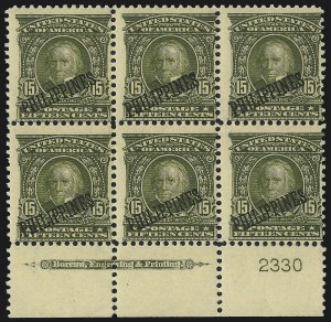 Sale 1068, Lot 750, U.S. Possessions: Philippines, thru 1926