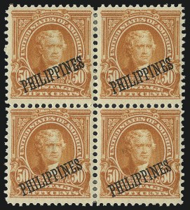 Sale 1068, Lot 751, U.S. Possessions: Philippines, thru 1926