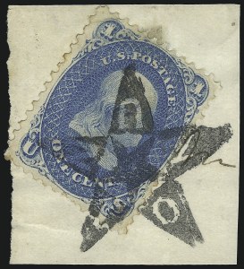 Sale 1068, Lot 77, Specialized 1c 1861-66 Issue