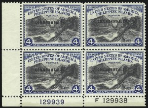 Sale 1068, Lot 778, U.S. Possessions: Philippines, 1934-43