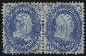 Sale 1068, Lot 79, Specialized 1c 1861-66 Issue