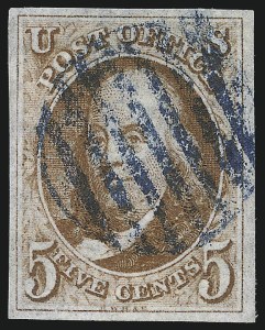Sale 1068, Lot 8, 1847 Issue and 1875 Reproduction of 1847 Issue